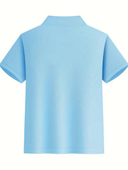 Boys Short Sleeve Breathable Summer Shirt
