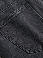 Mens Slim Fit Stretch Denim Jeans Skinny Distressed Comfort Pants