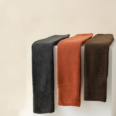 2 Pairs Cashmere Knee High Leg Warmers Women's Stockings