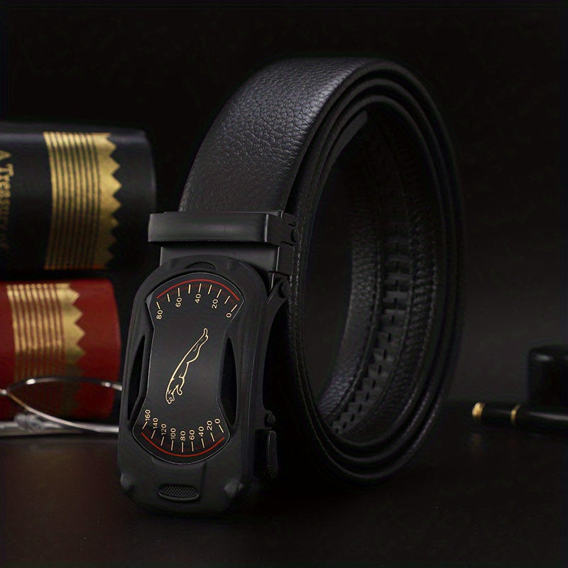 Casual Belt High Men's Belts Joker Automatic Buckle