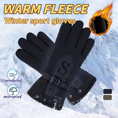 Winter Thermal Touch Screen Gloves - Full Fingered Ski Gloves For Women And Men