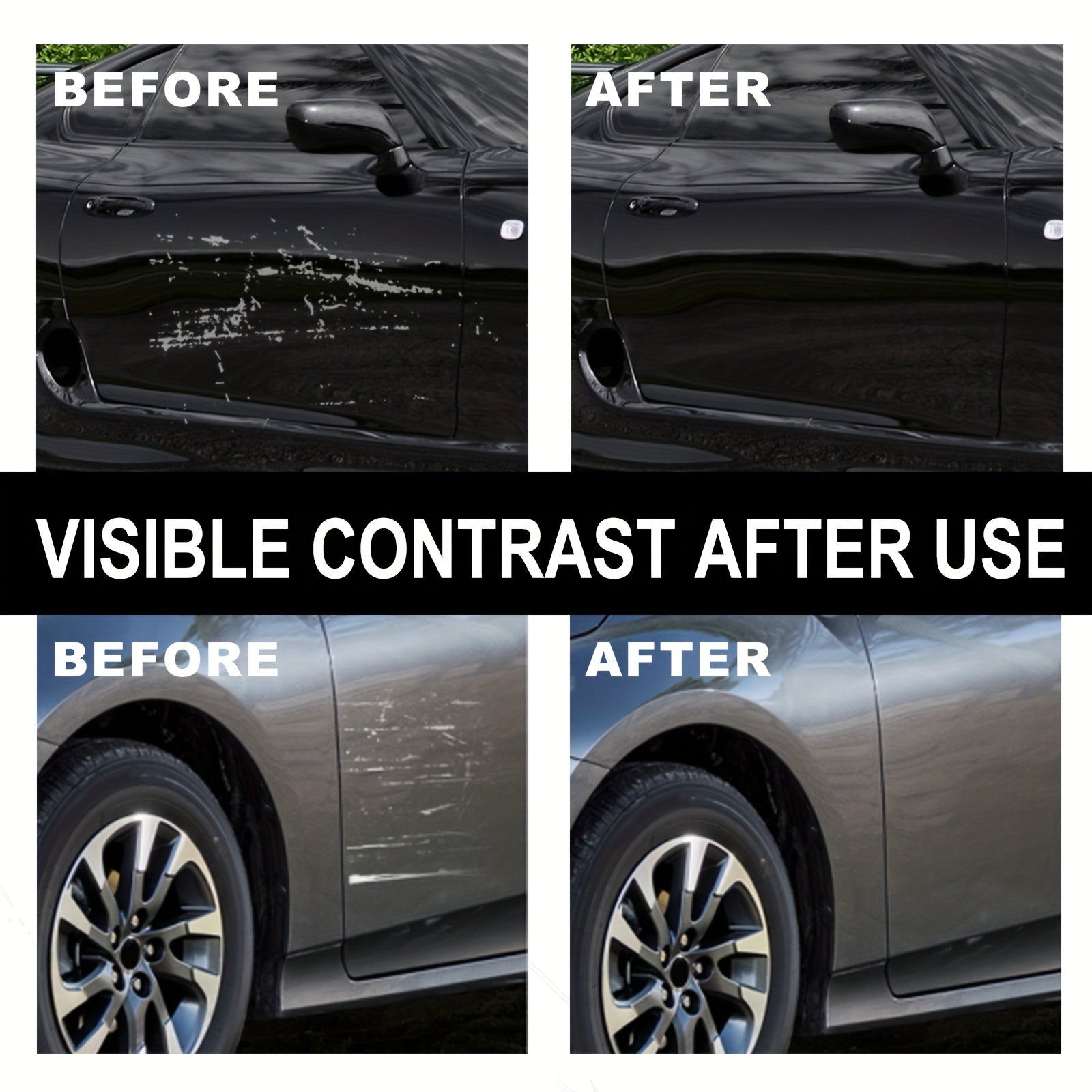 6pcs Car Scratch Eraser Cloth Car Paint Repair Paint Scratch Water Stain