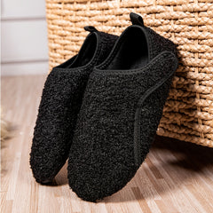 Men's Cozy Fleece Indoor Sock Slippers