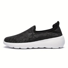 Women's Mesh Breathable Walking Shoes Thick Bottom Outdoor Shoes