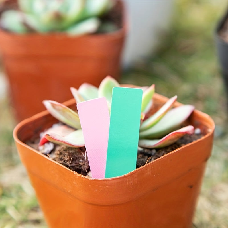 100pcs Reusable Plant Labels Waterproof Stake Labels for Potted Plants