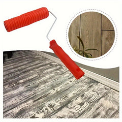 Wood Grain Painting Tool Set Rubber Handle DIY Art Project Roller