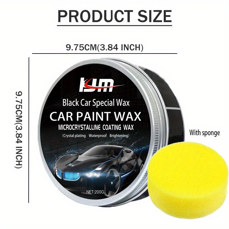 Car Polish Wax Crystal Plating Set Waterproof Film
