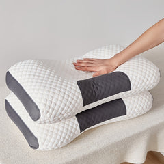 Knitted Cotton Thin Pillow Cervical Neck Protection Massage Pillow Core