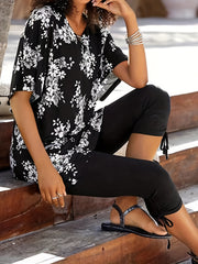 Solid Drawstring Side Skinny Leggings Casual Every Stretchy Leggings