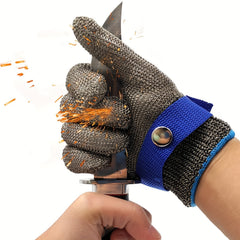 Cut Resistant Stainless Steel Wire Metal Mesh Safety Glove XL