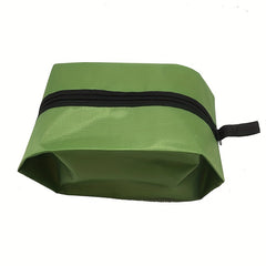 Minimalist Zipper Storage Pouch Lightweight Solid Bag for Travel