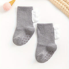 Girls Kids Dinosaur Crew Socks Thick Sleep Socks Children's Socks