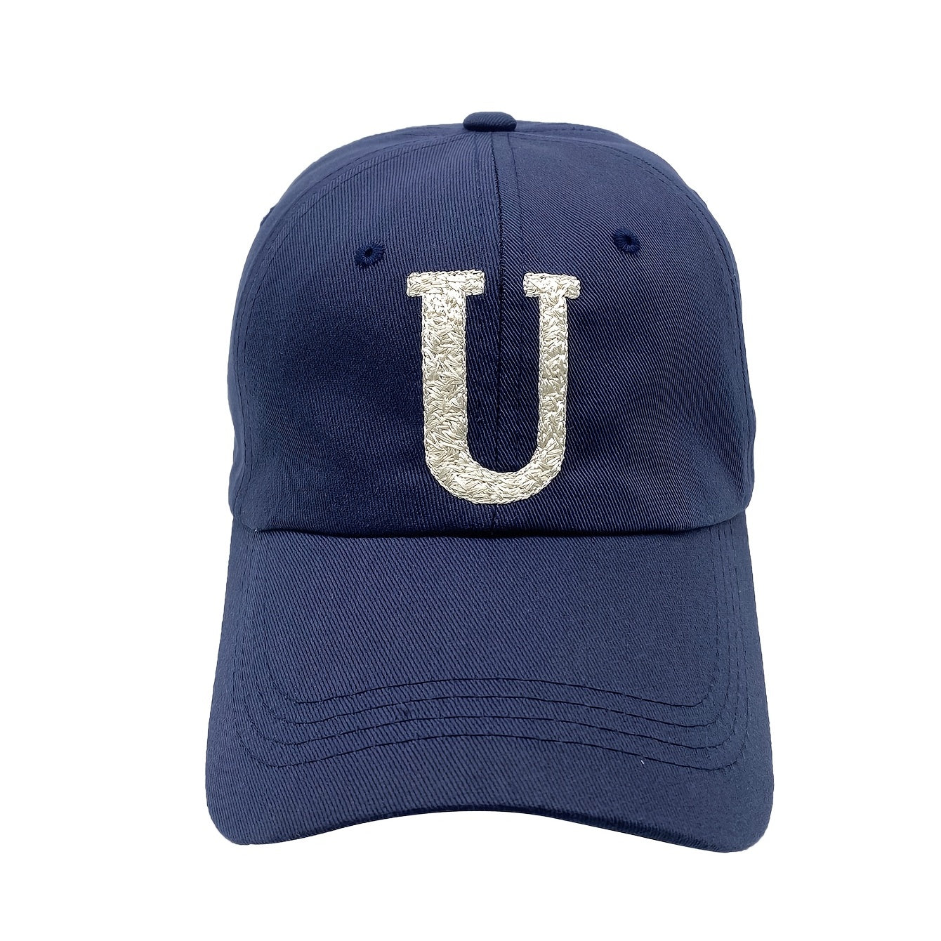 U Embroidery Baseball Caps Adjustable Outdoor Sports Hat Dad Hats
