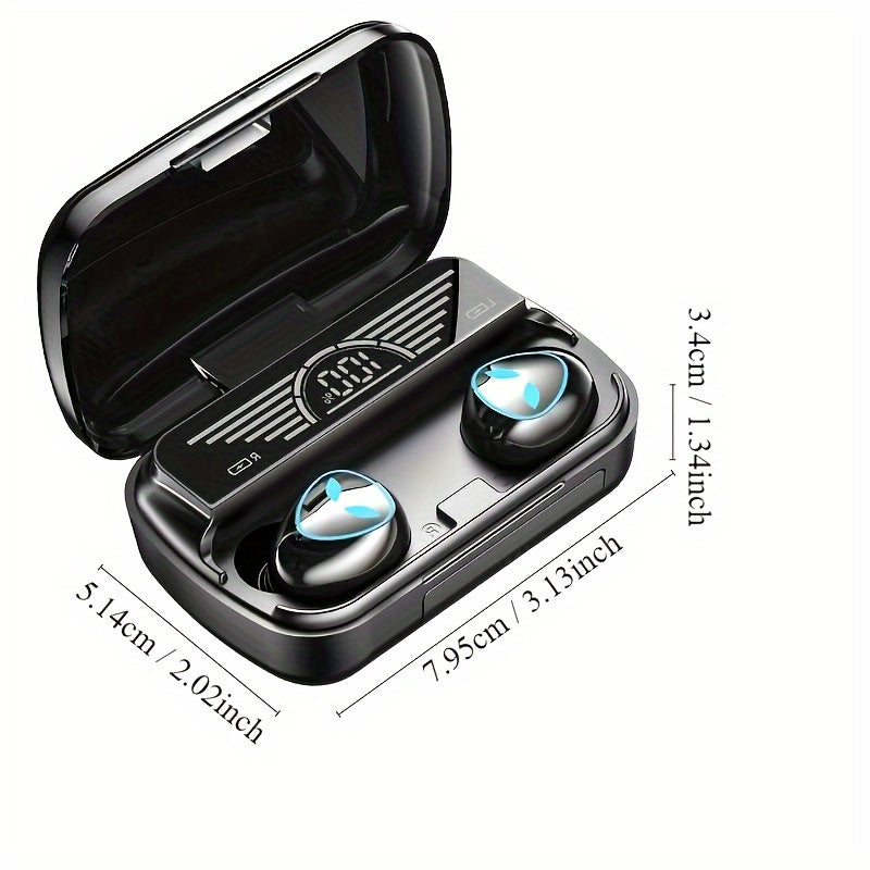 High End Wireless Headphones W Digital Power Display & Waterproof