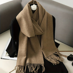 Unisex Windproof Boho Bandana Scarf with Tassels