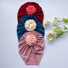 Baby Girls Bowknot Turban Soft Hair Wrap Headband