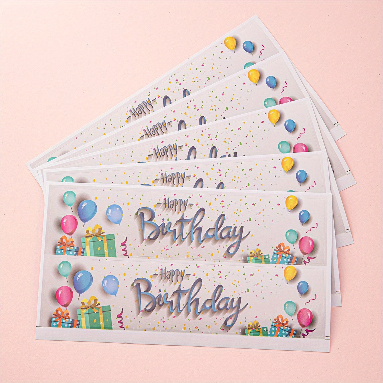 10pcs Birthday Water Bottle Stickers for Parties & Celebrations