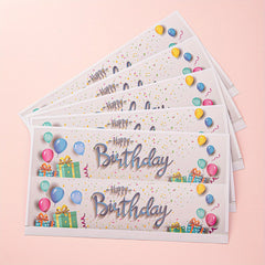 10pcs Birthday Water Bottle Stickers for Parties & Celebrations
