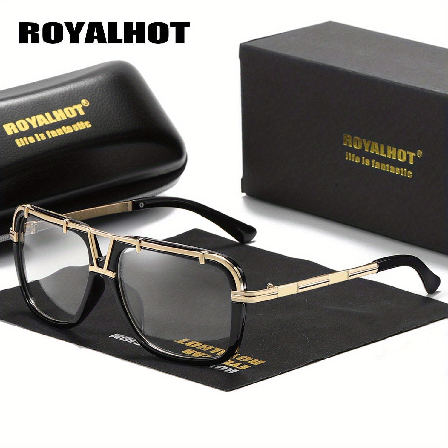 RoyalHot Men's Large Frame Sunglasses for Fishing Driving