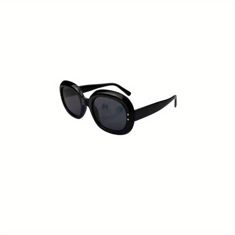 Men's Square Frame Sunglasses UV Protection Plus Zipper Case