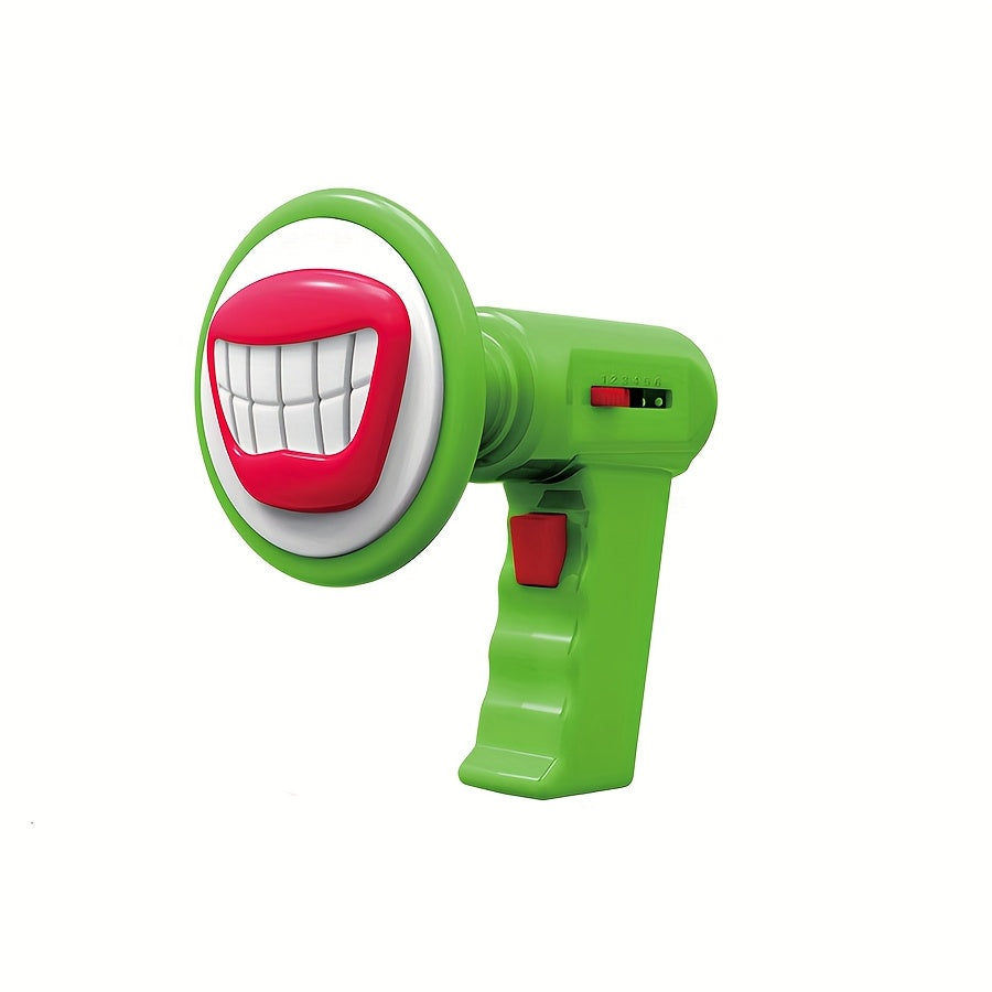 Colorful Kids Voice Changer Toy Handheld Megaphone 6 Sound Effects ABS Material