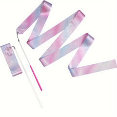 2pcs Rhythmic Gymnastics Ribbon Dance Wands Artistic Dancing Accessories