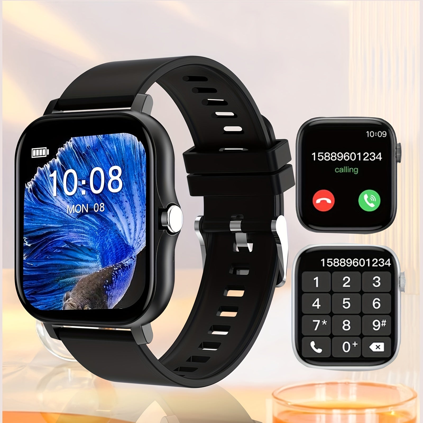 1pc Sport Smart Watch for Male Students