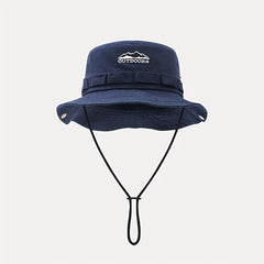 Foldable Bucket Sun Hat Embroidered Boonie Hat