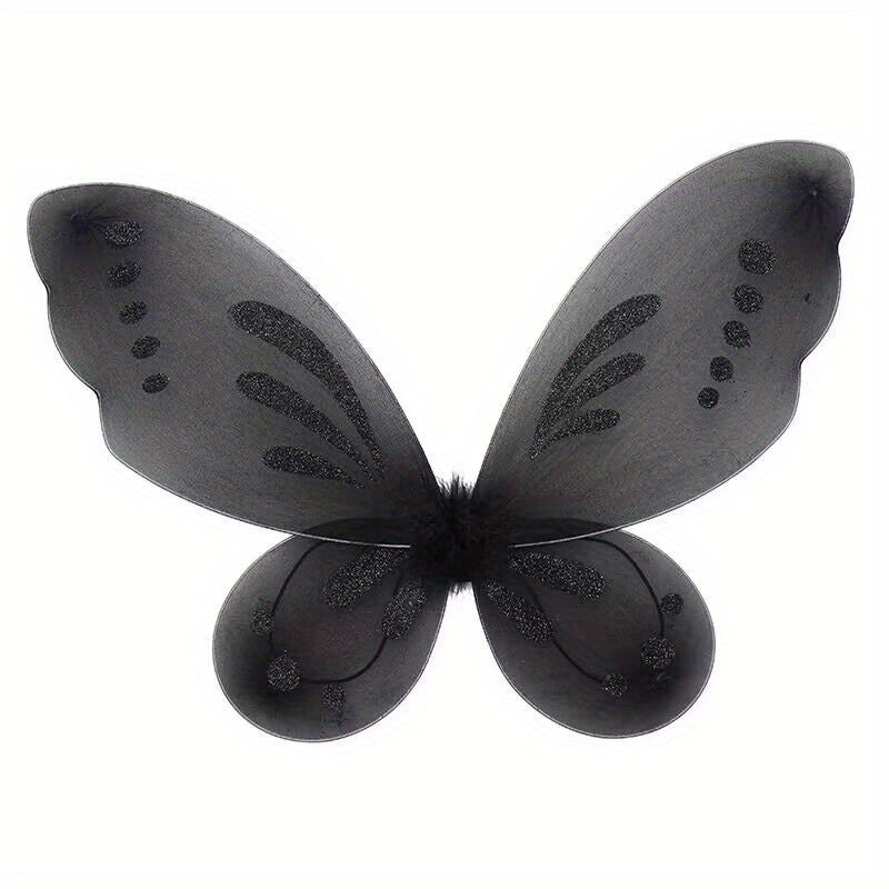 Kids Butterfly Fairy Wings for Dress Up - Christmas Halloween Party Supplies