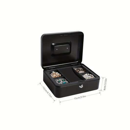 Portable Compact Safe for Children's Savings Coin Box