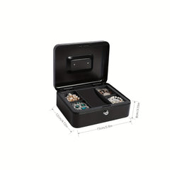 Portable Compact Safe for Children's Savings Coin Box