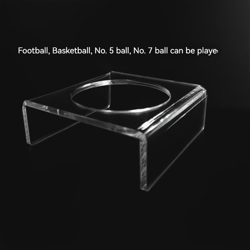 Acrylic Ball Display Rack Transparent Ball Holder For Basketball