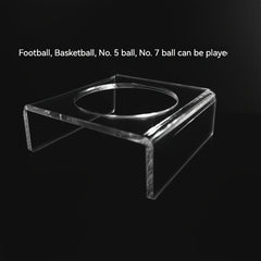 Acrylic Ball Display Rack Transparent Ball Holder For Basketball