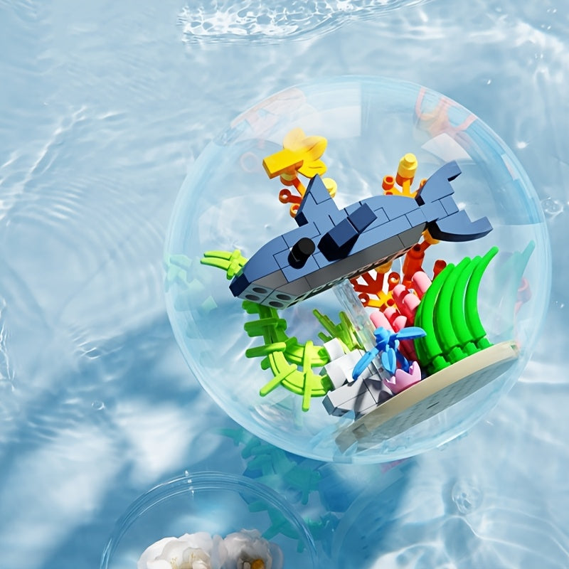 Marine Life Series DIY Building Blocks Educational Toy