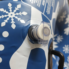 Outdoor Inflatable Snow Tube PVC Skiing Cushion Winter Circle
