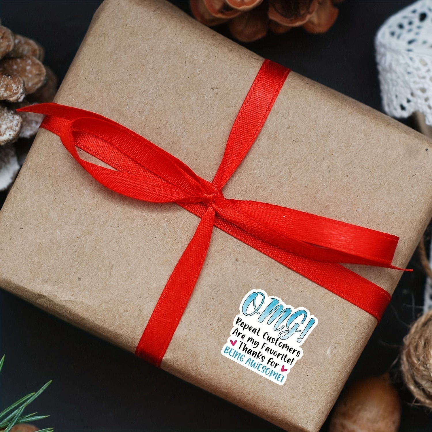 500pcs Favorite Customer Thank You Stickers for Packaging