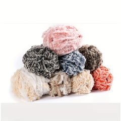 3pcs High/Low 100% Polyester Crochet Fur Yarn DIY Knitting Crocheting 50g