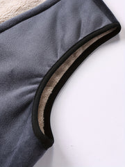 Men's Double-Sided Fleece Vest Thick Waistcoat