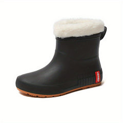 Women's Waterproof & Wear-resistant Mid Rain Boots