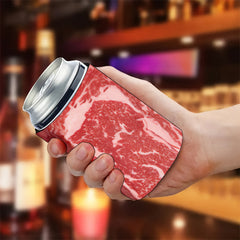 Beef Printed Can Sleeve for Standard 12 Oz Cans