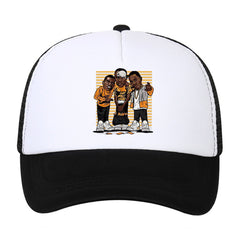 Unisex Breathable Adjustable Baseball Cap with Embroidery