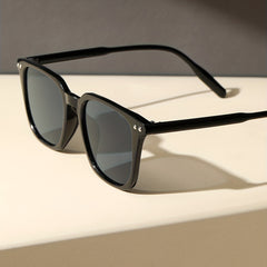 Rectangular Frame Eyeglasses Classic Outdoor Driving Eyewear Shades Glasses