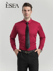 Men's Stretch Slim Fit Button Down Shirt