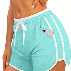 Women's Drawstring Workout Shorts
