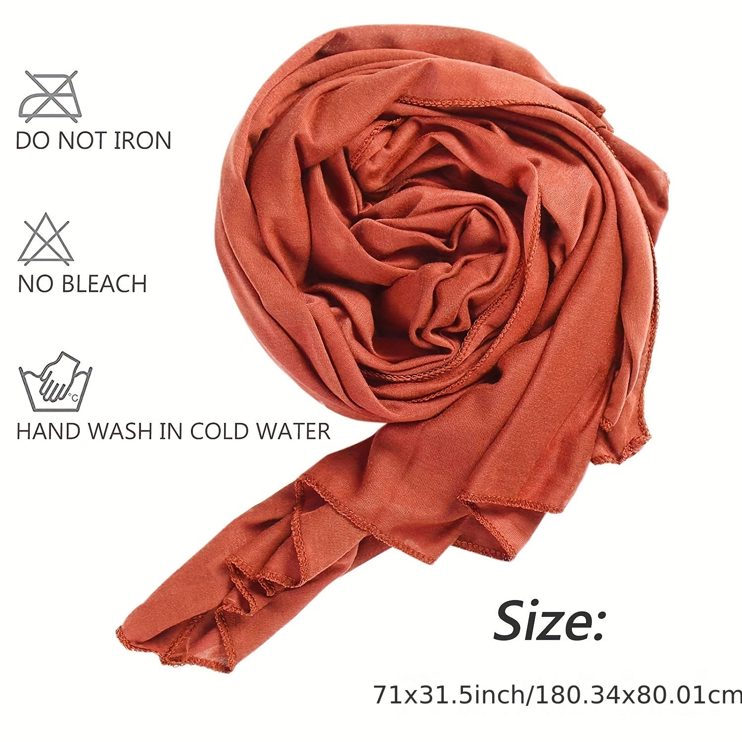 Boho Pleated Head Wrap Turban Cap Solid Headscarf Classic Ramadan Hijab Bonnet