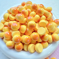 10 Mini Bread Resin Models Mixed Colors ABS No Electricity Needed