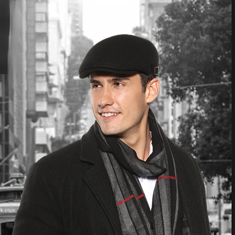 Stylish Retro Newsboy Cap for Men & Women