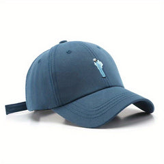 Embroidered Cartoon Character Baseball Cap for Women