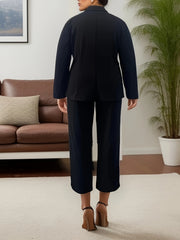 Women's Business Casual Suit Set Blazer & Pants