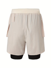 Men's Running Shorts with Pockets - Ideal for Gym and Workouts